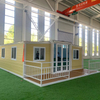 20 foot double wing folding room