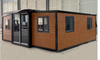 Double wing folding room