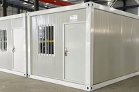 Expandable and mobile fast splicing double wing folding room