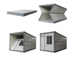 Simple quick assembly folding room 